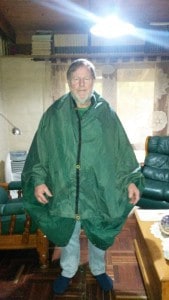 Hoodless Poncho