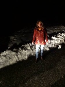 Snowdrift between Te Anau & Tuatapere