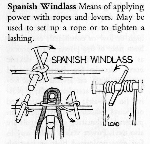 Spanish Windlass 2 The Ultralight Hiker