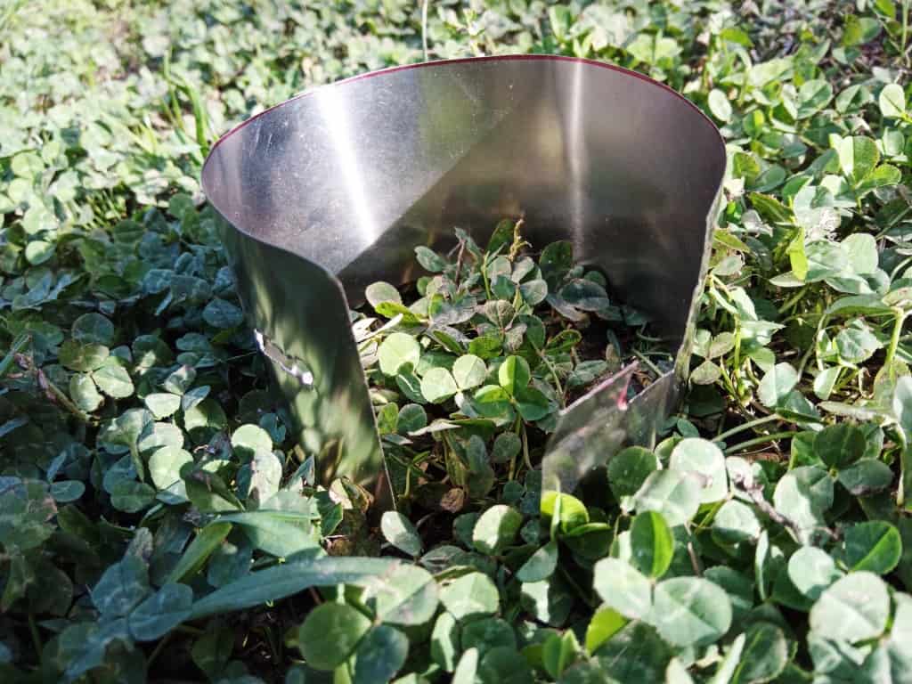 ultralight diy titanium windscreen or stove