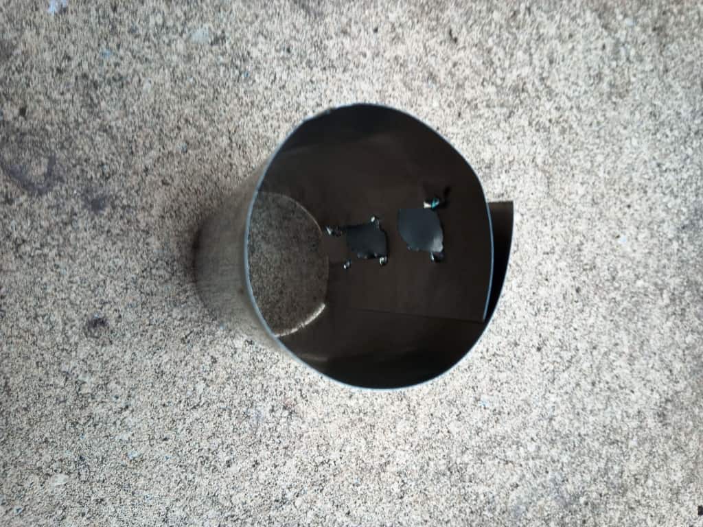 DIY ultralight chimney or stove