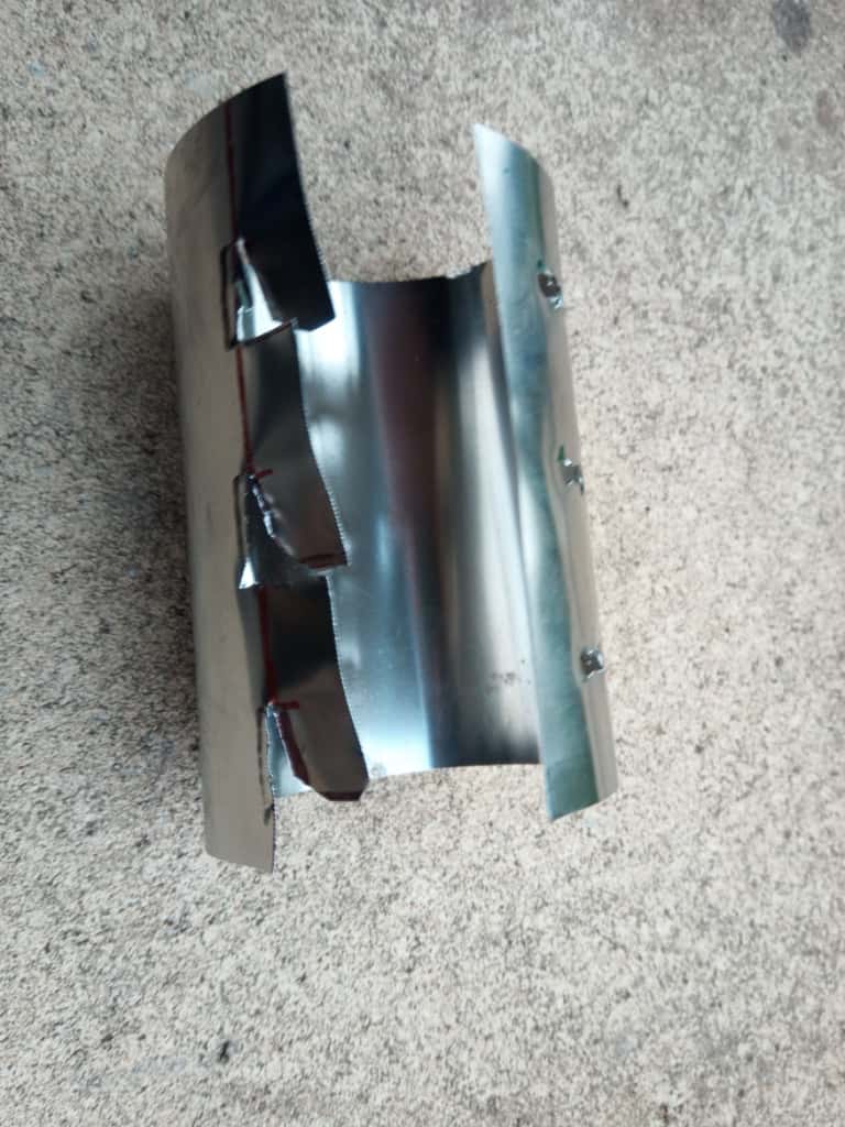 DIY ultralight chimney or stove