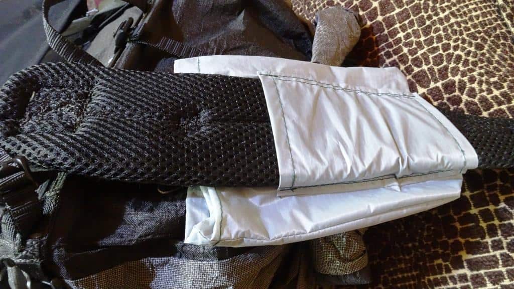 DIY Pack Strap Pockets