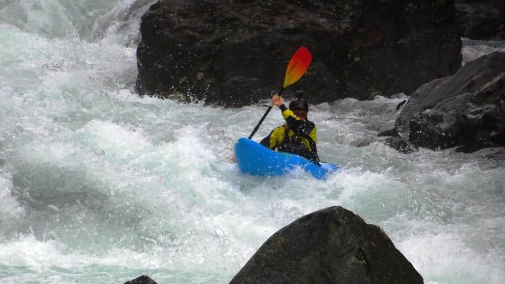 Canoeing the Hollyford River