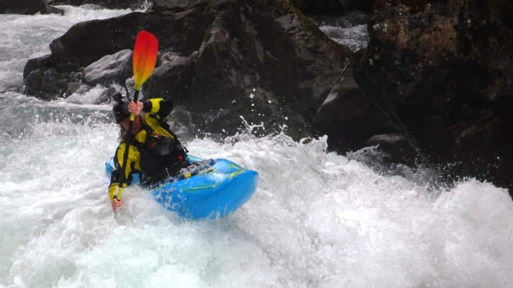 Canoeing the Hollyford River