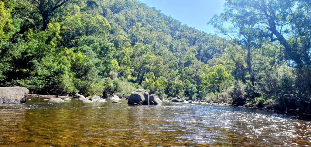 Wonnangatta Canoeing