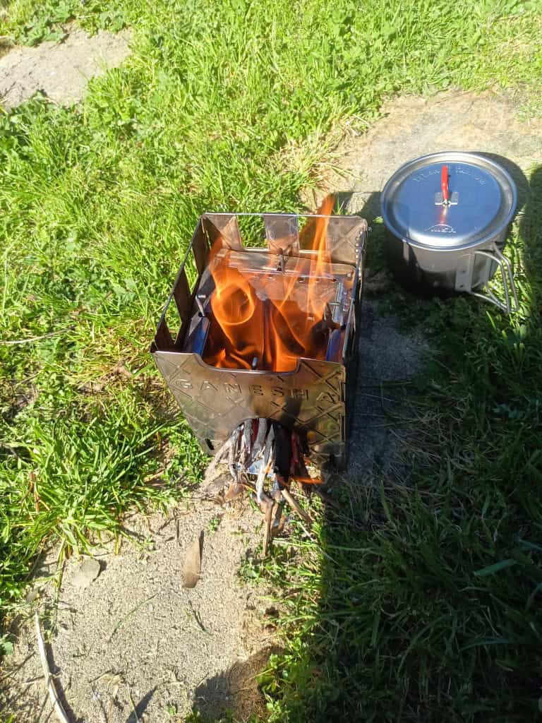 Ganesha Folding Hobo Stove