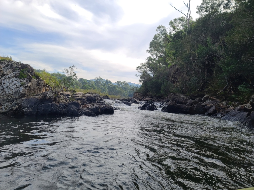 Canoeing Mitchell River