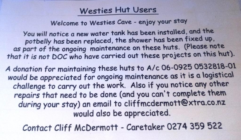 Westies Hut